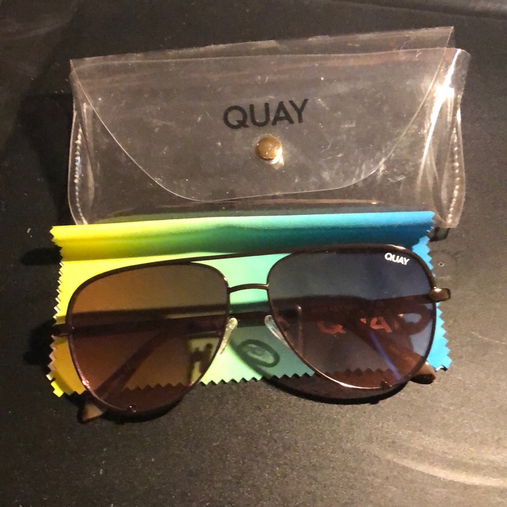 Brand New, Never Worn Quay Hi Key Mini Sunglasses